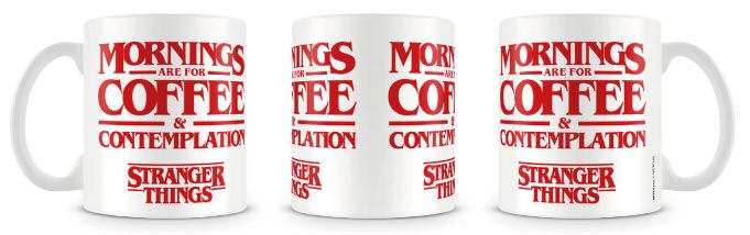 PRE ORDINE - Stranger Things Mug Coffee and Contemplation