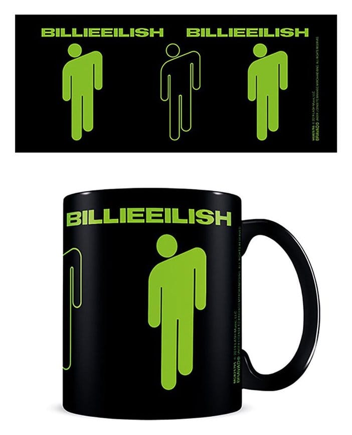 PRE ORDINE - Billie Eilish Mug Stickman Black