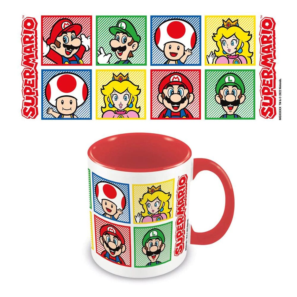 PRE ORDINE - Super Mario Mug Characters
