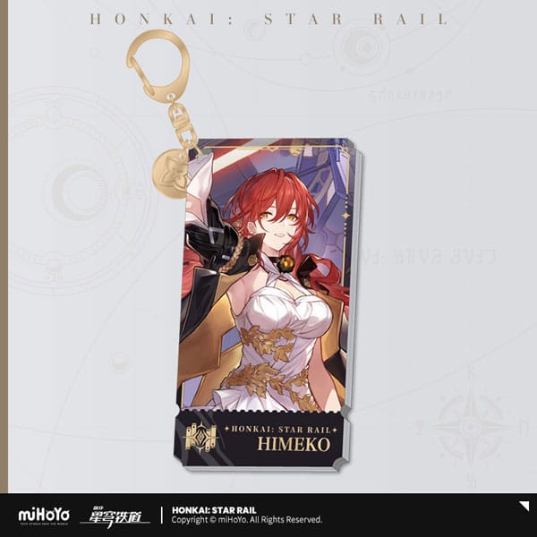 PRE ORDINE - Honkai: Star Rail Character Acrylic Keychain Himeko 9 cm