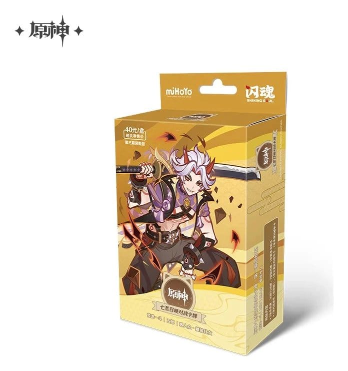 PRE ORDINE - Genshin Impact Trading Card Game Series 03 Pre-Build Starter Deck 03 Arataki Itto *Chinese Version*