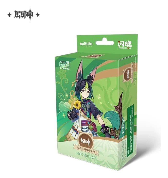 PRE ORDINE - Genshin Impact Trading Card Game Series 03 Pre-Build Starter Deck 06 Tighnari *Chinese Version*