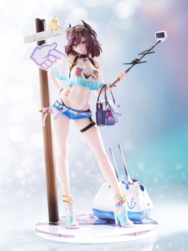 PRE ORDINE - Azur Lane PVC Figure 1/7 Kirishima Bravely Summer 28 cm