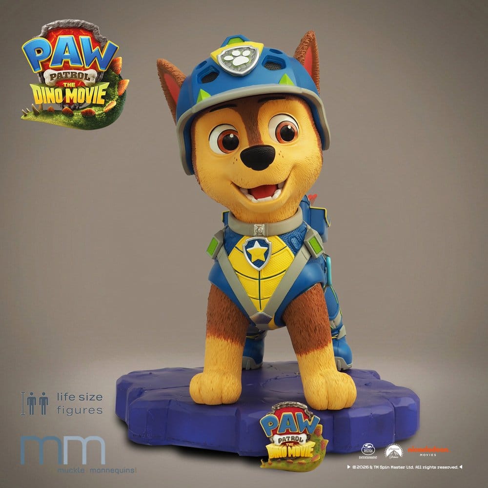 PRE ORDINE - PAW Patrol Life-Size Statue Chase (without Base) 167 cm