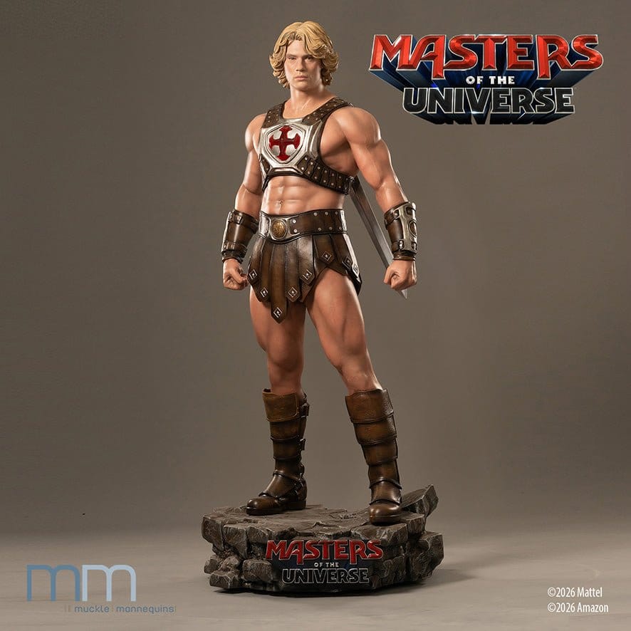 PRE ORDINE - Masters of the Universe Life-Size Figure He-Man 207 cm