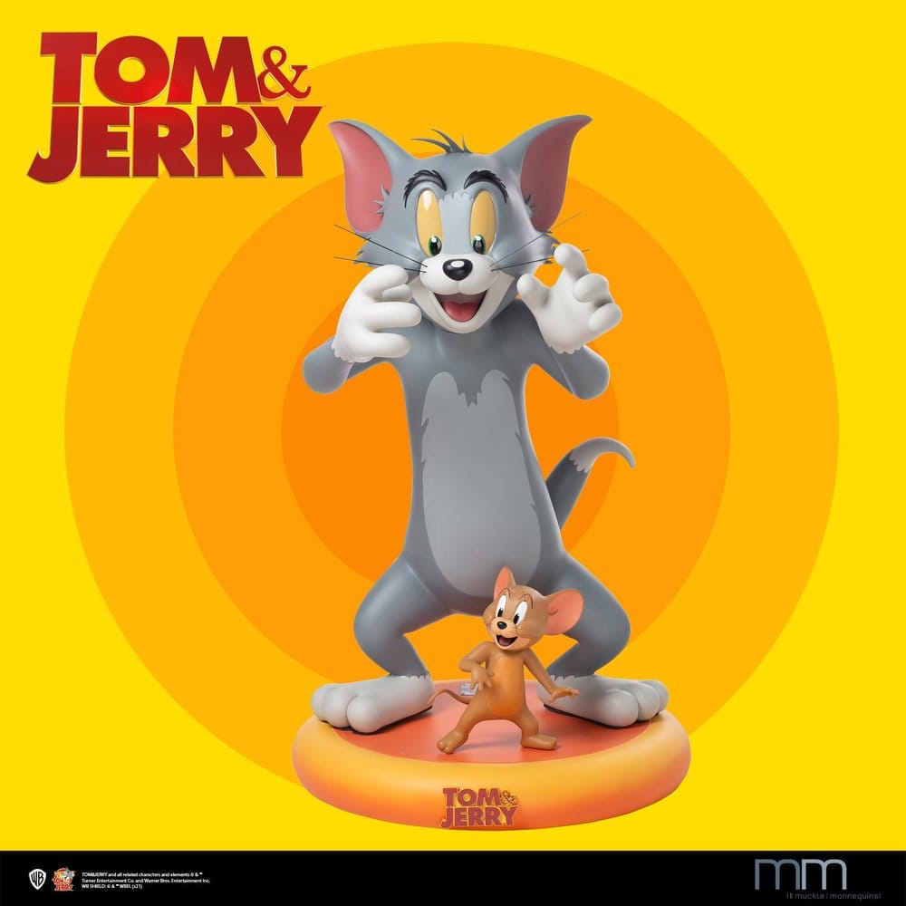 PRE ORDINE - Tom & Jerry Life-Size Figure Set 91/25 cm