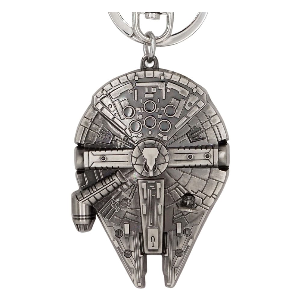 PRE ORDINE - Star Wars Metal Keychain Millennium Falcon