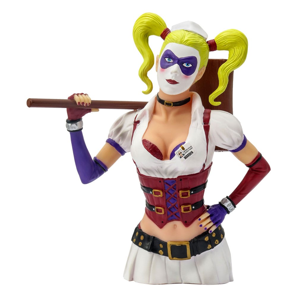PRE ORDINE - Harley Quinn Coin Bank Arkham Asylum