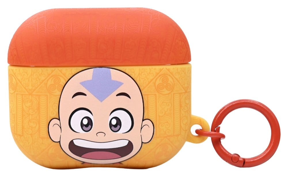 PRE ORDINE - Avatar: The Last Airbender 3D Foam Airpods Case Bag Clip Aang Display (12)