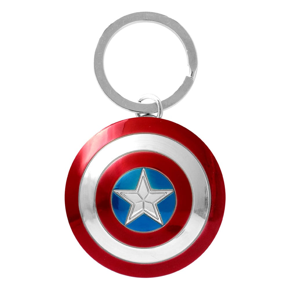 PRE ORDINE - Marvel Metal Keychain Captain America Shield