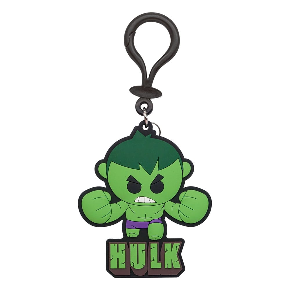 PRE ORDINE - Marvel Soft Touch PVC Bag Clip Hulk