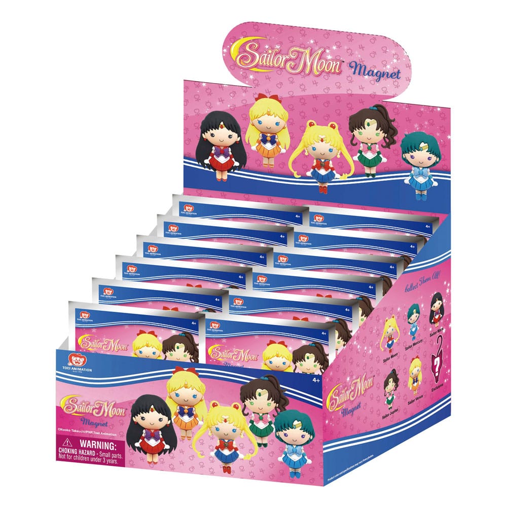 PRE ORDINE - Sailor Moon Magnets blind pack Series 1 Display (12)