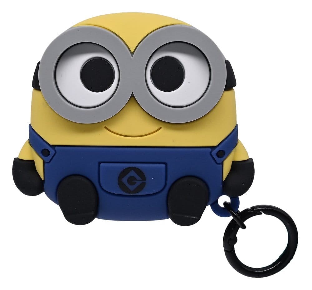 PRE ORDINE - Minions 3D Foam Airpods Case Bag Clip Display (12)