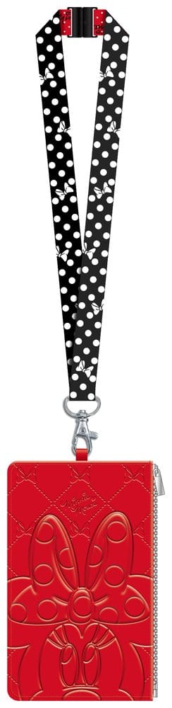 PRE ORDINE - Minnie Mouse Lanyard with Pouch Passport Holder