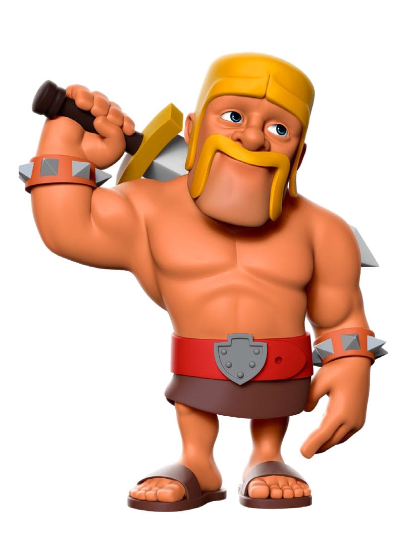 PRE ORDINE - The World of Clash Minix Figure Clash of Clans Barbarian 12 cm