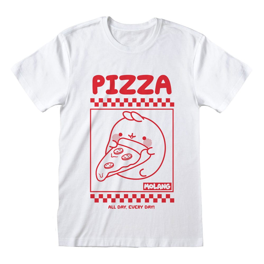 Molang T-Shirt Pizza Box Size M