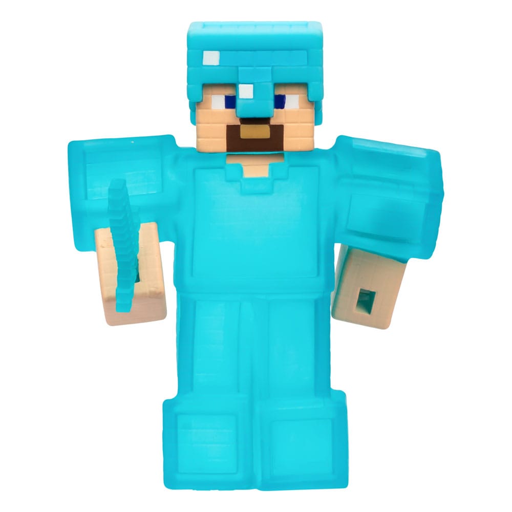 PRE ORDINE - Minecraft Heroes of Goo Jit Zu Meteor Madness Stretch Figure Steve 12 cm