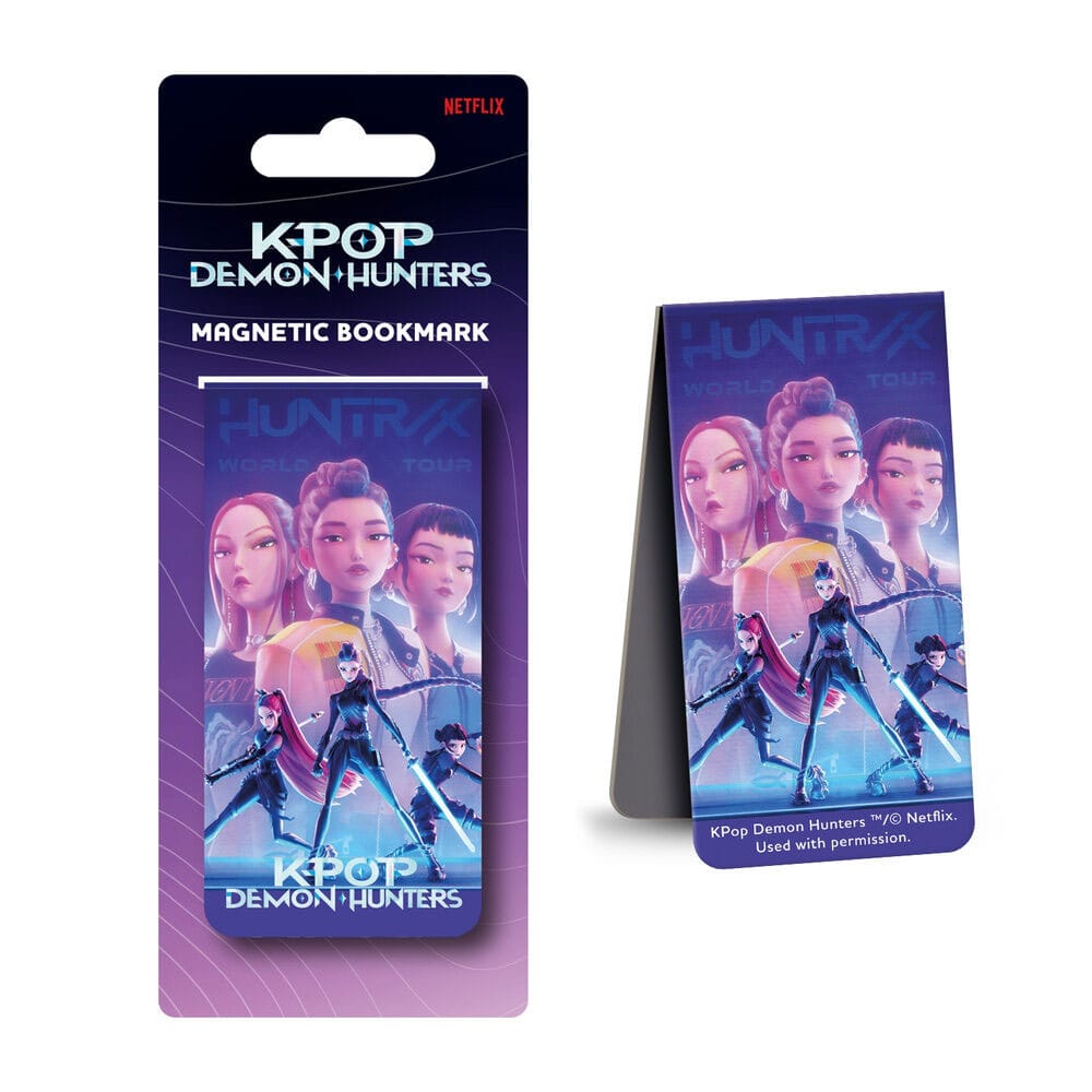 PRE ORDINE - KPop Dmeon Hunters Magnetic Bookmark Huntrix Magnetic