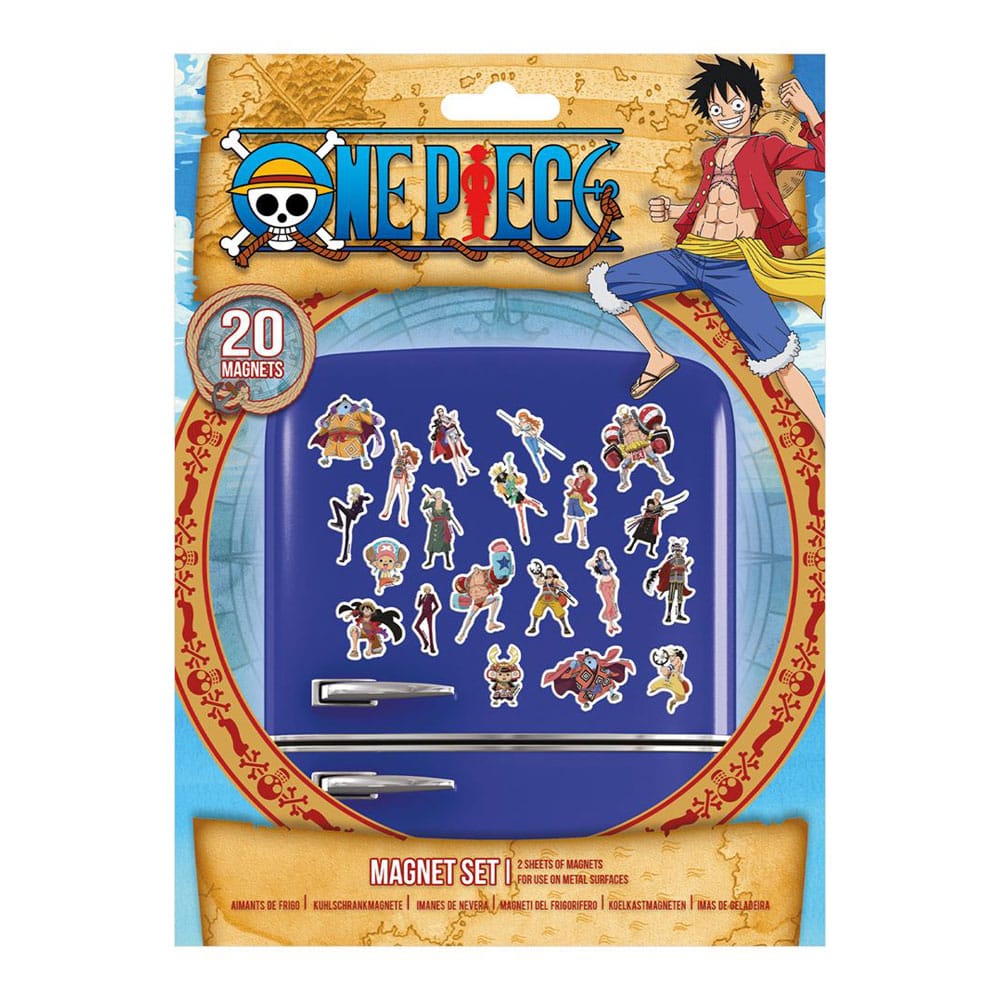 PRE ORDINE - One Piece Fridge Magnets The Great Pirate Era