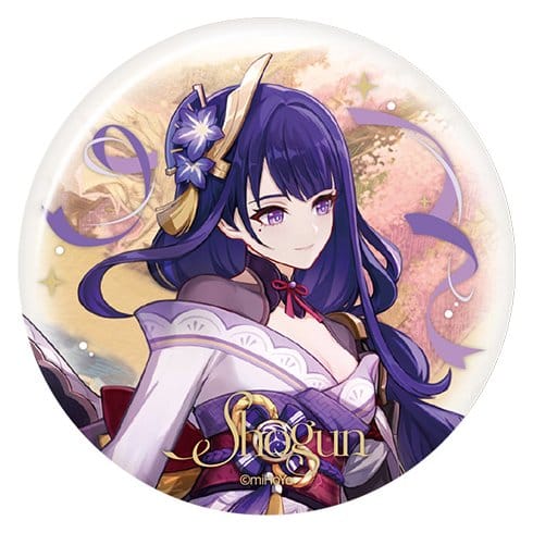 PRE ORDINE - Genshin Impact Anniversary Celebration Series Pin Badge Raiden Shogun 6th Anniversary 7 cm