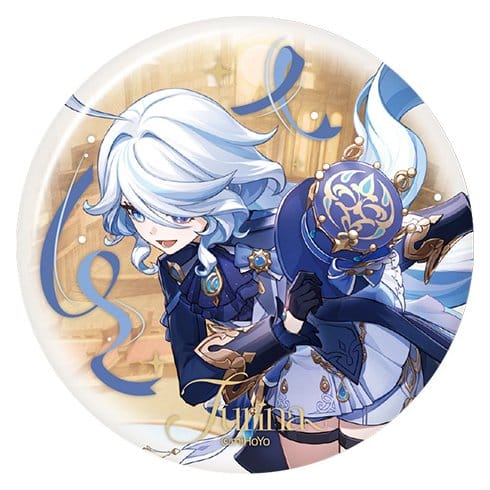 PRE ORDINE - Genshin Impact Anniversary Celebration Series Pin Badge Furina 6th Anniversary 7 cm