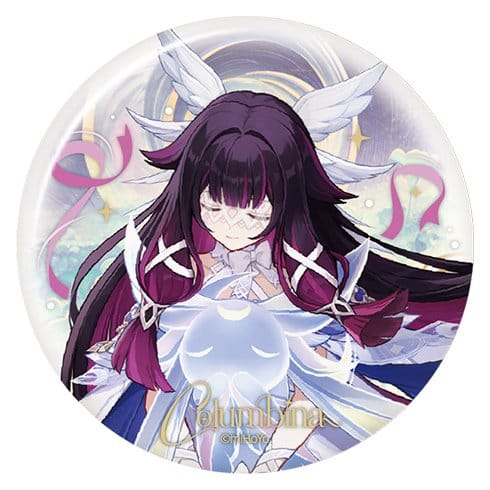PRE ORDINE - Genshin Impact Anniversary Celebration Series Pin Badge Columbina 6th Anniversary 7 cm
