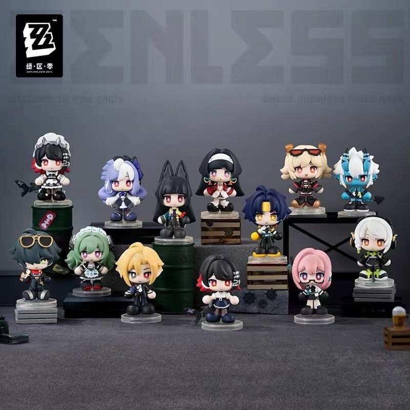 PRE ORDINE - Zenless Zone Zero PVC Mini Figures Tiny Agents 8-10 cm Blind Box Display (12)