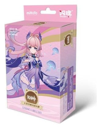 PRE ORDINE - Genshin Impact Trading Card Game - Pre-Build Starter Deck 03 - Sangonomiya Kokomi - Series 2 *Chinese Version*