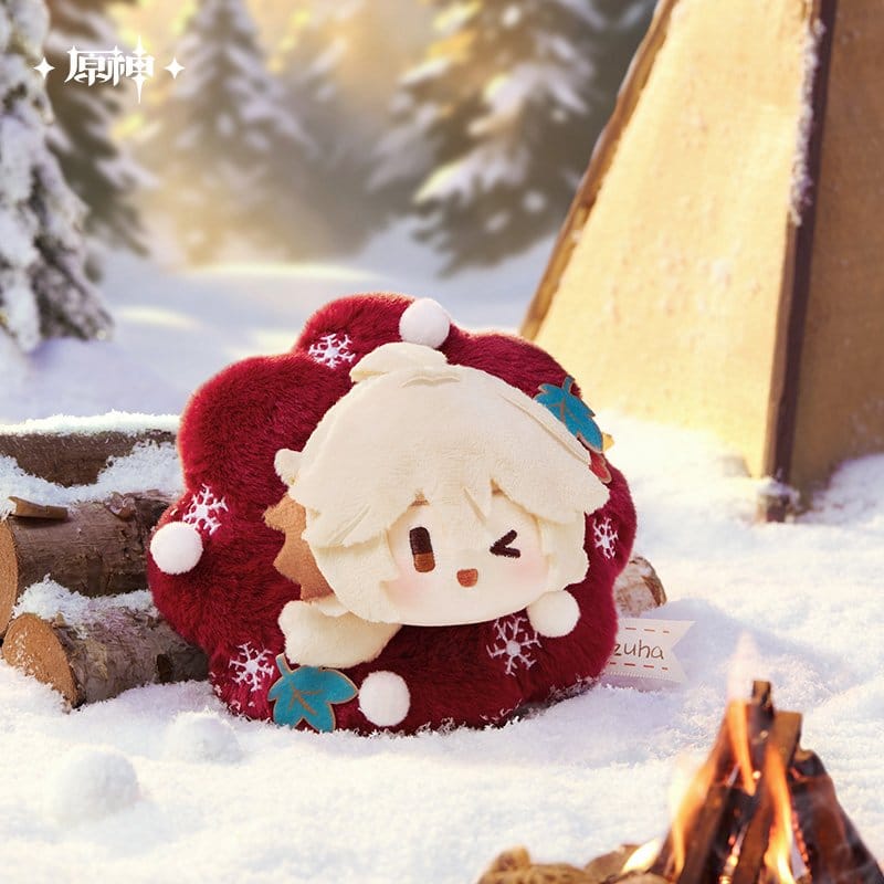 PRE ORDINE - Genshin Impact - Leisurely Winter's Day Series Plushie Keychain - Kaedehara Kazuha