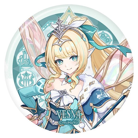 PRE ORDINE - Genshin Impact Snezhnaya Themed Series Pin Badge Vesna 8 cm