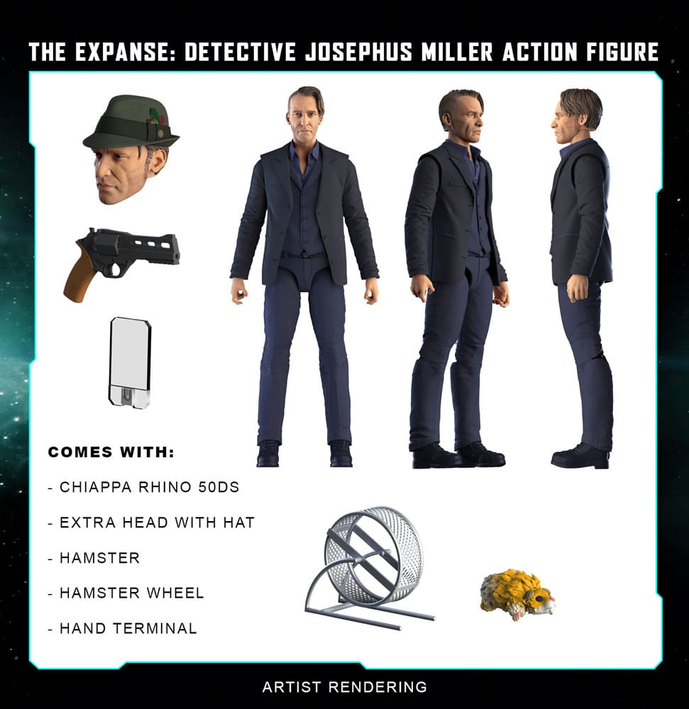 PRE ORDINE - The Expanse Action Figure Detective Josephus Miller 20 cm