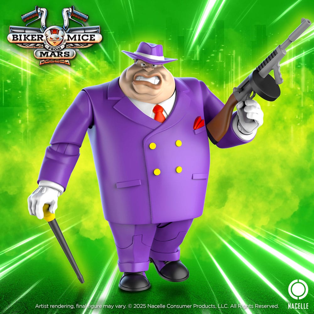 PRE ORDINE - Biker Mice From Mars Action Figure Limburger 23 cm