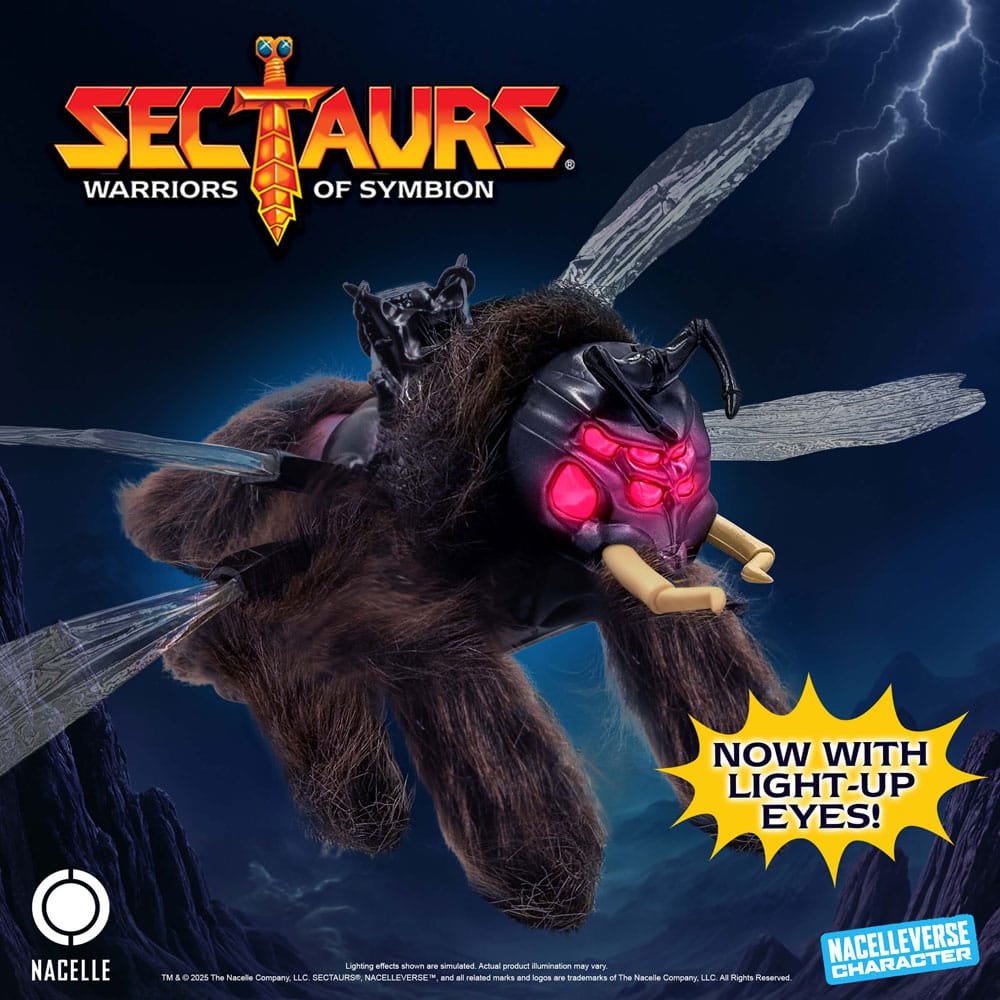PRE ORDINE - Sectaurs: Warriors of Symbion Action Figure Wave 2 SpiderFlyer 23 cm