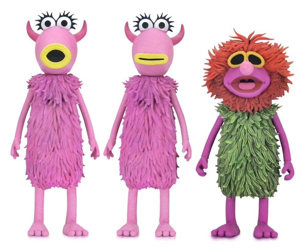 PRE ORDINE - The Muppet Show Ultimate Action Figures 3-Pack Mahna Mahna and The Snowths 18 cm