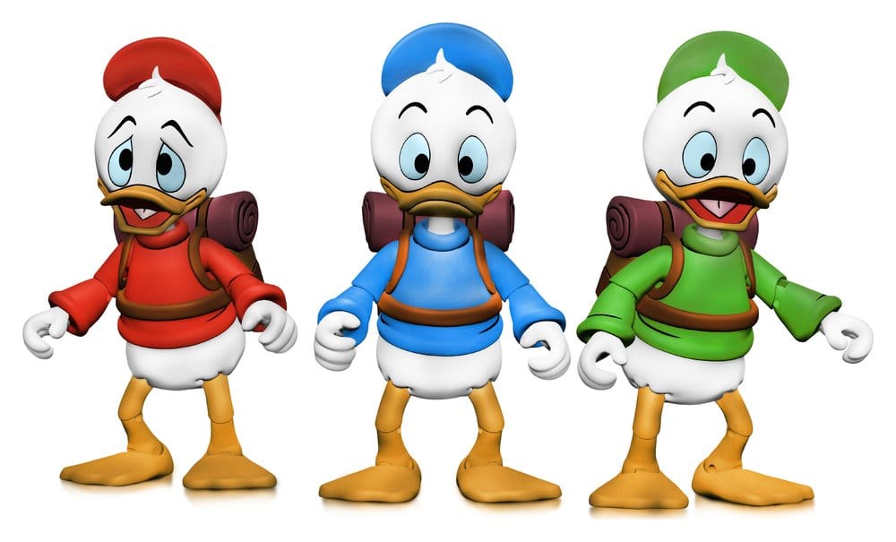 PRE ORDINE - DuckTales Ultimate Action Figures 3-Pack Huey, Dewey, and Louie 18 cm