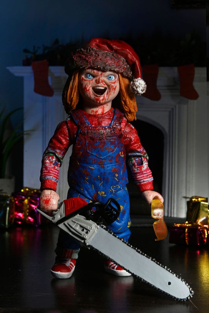 PRE ORDINE - Chucky (TV Series) Ultimate Action Figure Chucky (Holiday Edition) 18 cm