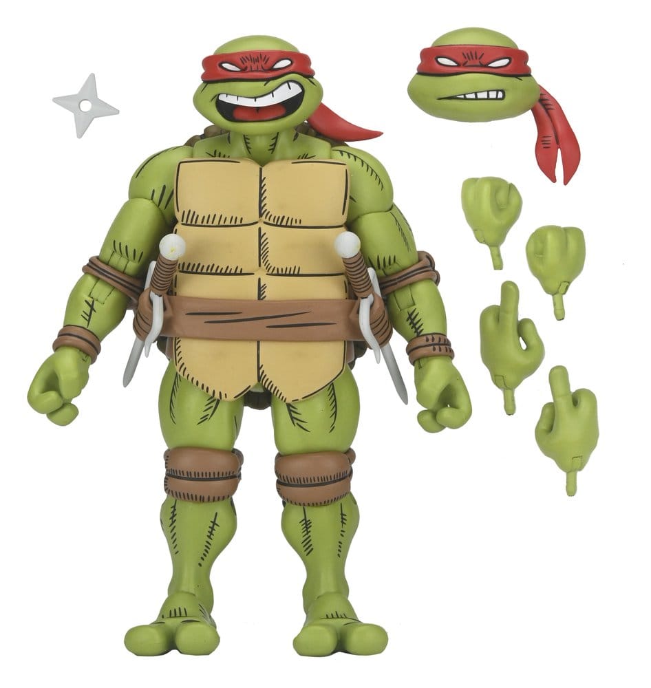 PRE ORDINE - Teenage Mutant Ninja Turtles x Usagi Yojimbo Ultimate Action Figure Raphael 18 cm