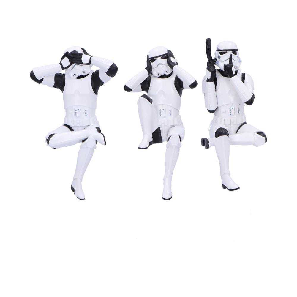 PRE ORDINE - Stormtrooper Figures Three Wise Sitting Stormtroopers 11 cm