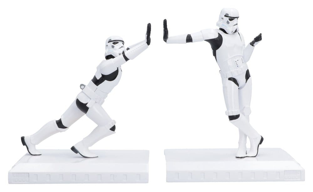 PRE ORDINE - Original Stormtrooper Bookends Working Hard Hardly Working 19 cm