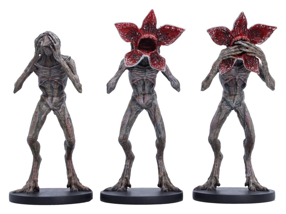 PRE ORDINE - Stranger Things Figure Three Wise Demogorgons 16 cm