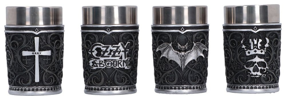 PRE ORDINE - Ozzy Osbourne Shot Glass Set Prince of Darkness 9 cm