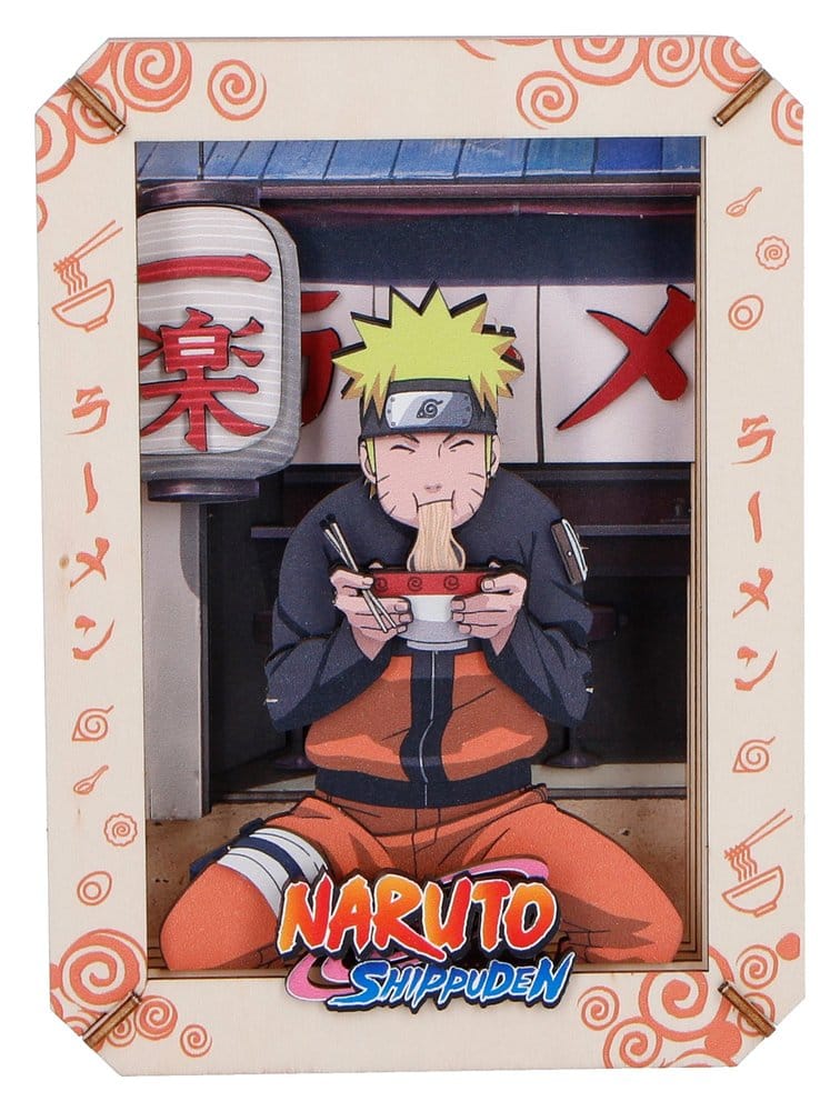 PRE ORDINE - Naruto Model Kit Wooden Theatre Ramen (Medium) 14 cm