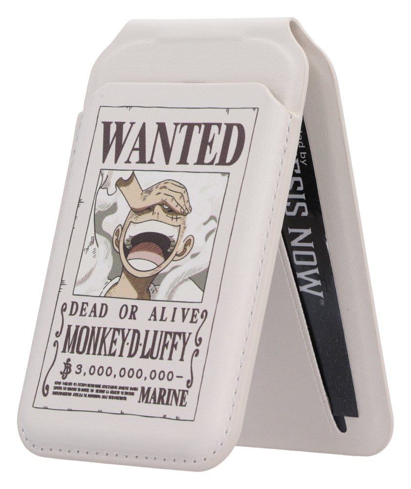 PRE ORDINE - One Piece Card Holder Luffy Wanted Poster 10 cm