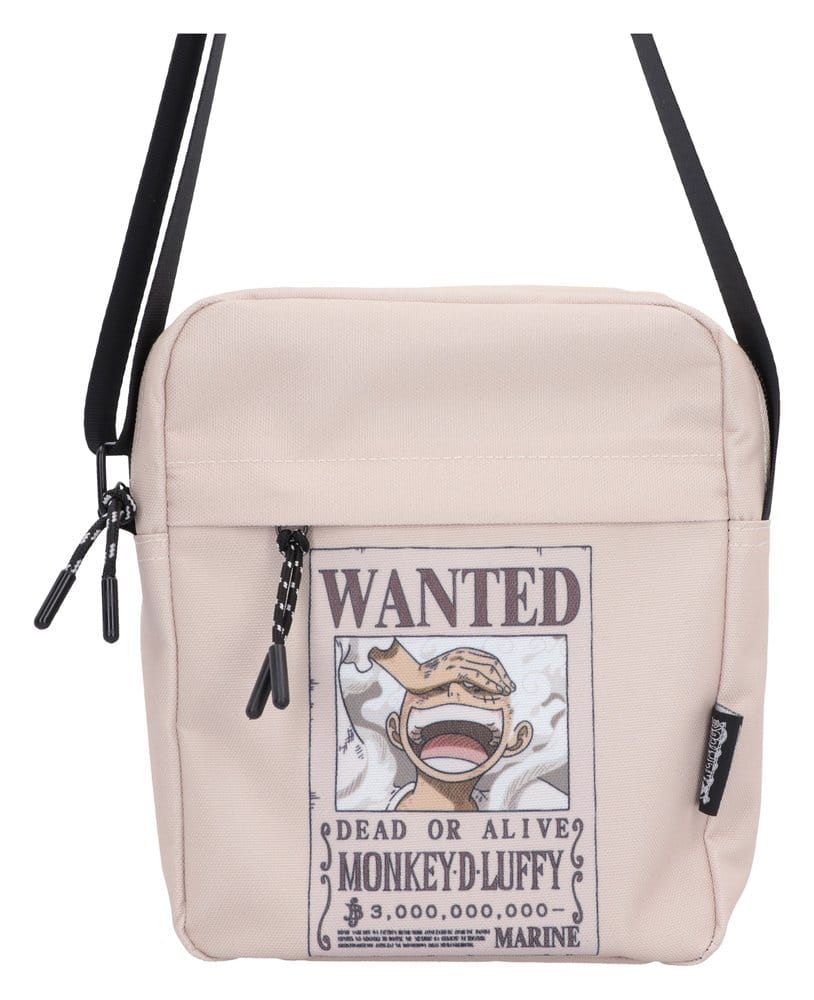 PRE ORDINE - One Piece Crossbody Bag Luffy Wanted Poster 23 cm