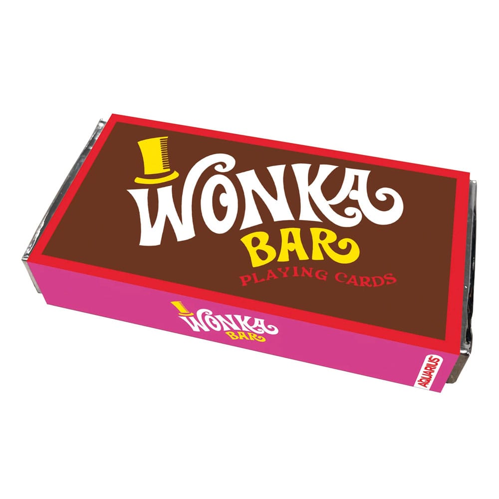 PRE ORDINE - Wonka Playing Cards Willy Wonka Bar Premium