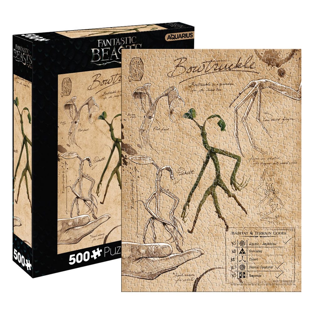 PRE ORDINE - Harry Potter: Fantastic Beasts - Bowtruckle 500 Piece Jigsaw Puzzle
