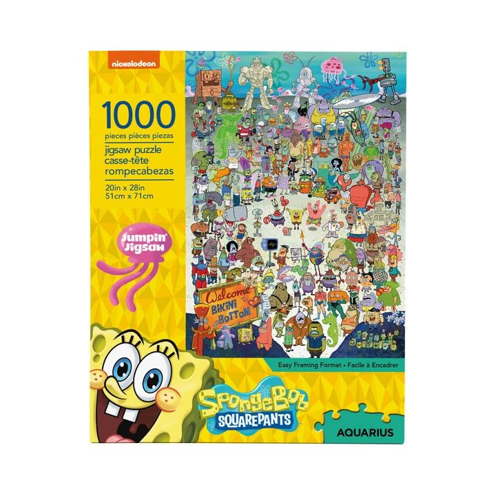 PRE ORDINE - SpongeBob Jigsaw Puzzle Cast (1000 pieces)