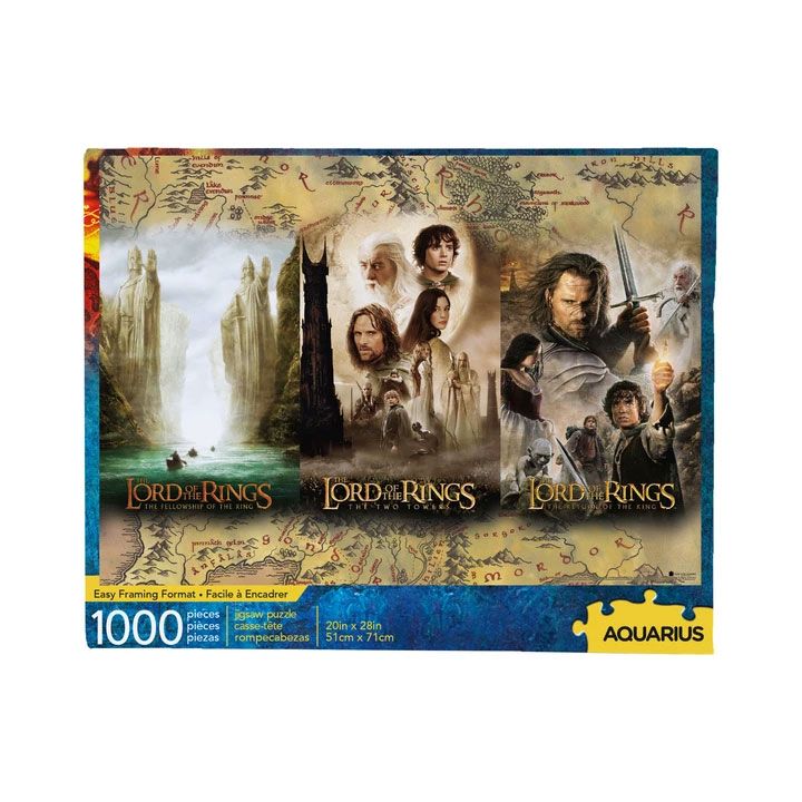 PRE ORDINE - Lord of the Rings Jigsaw Puzzle Triptych (1000 pieces)