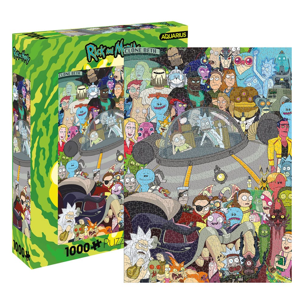PRE ORDINE - Rick and Morty Jigsaw Puzzle Group (1000 pieces)