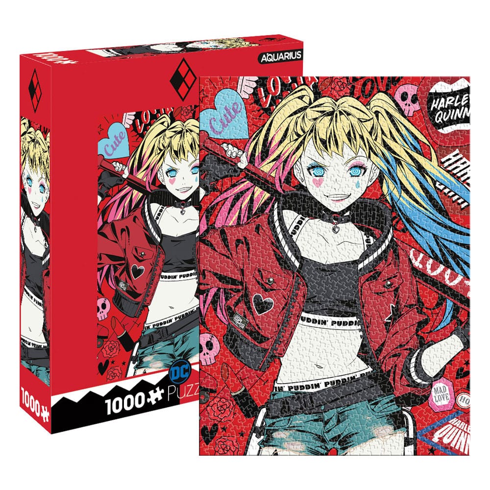 PRE ORDINE - DC Comics Jigsaw Puzzle Harley Quinn Puddin´ (1000 pieces)